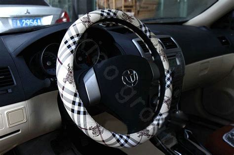 burberry plaid steering wheel cover|Burberry Steering Wheel Cover .